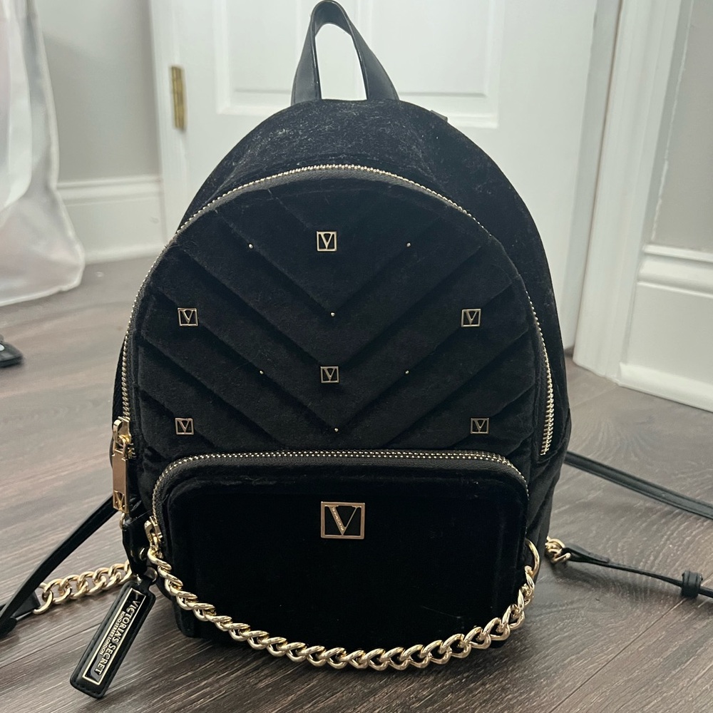 Victoria’s Secret Velvet Backpack Limited Edition Bond St London collection